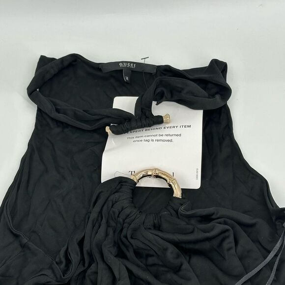 Gucci Black Halter Tank Top - Picture 6 of 9